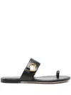Tom Ford Espresso Flat Sandals