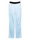 Tom Ford Pajama Silk Trousers In Blue