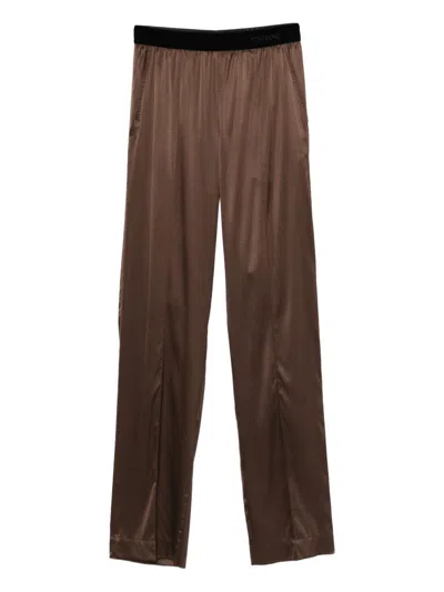 TOM FORD TOM FORD PAJAMA SILK TROUSERS