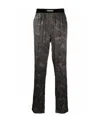 Tom Ford Camouflage-print Track Pants In Black