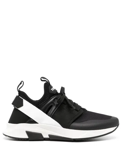TOM FORD JAGO PANELLED SNEAKERS