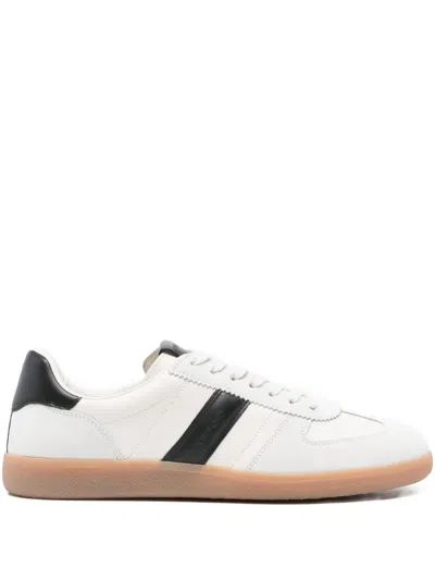 Tom Ford Panelled Sneakers In White