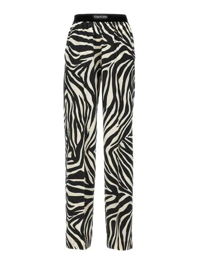 TOM FORD PANTALÓN CASUAL - BLANCO