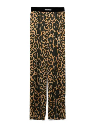 TOM FORD PANTALÓN CASUAL - MARRÓN