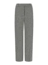 Tom Ford Houndstooth Pattern Pants In Gray