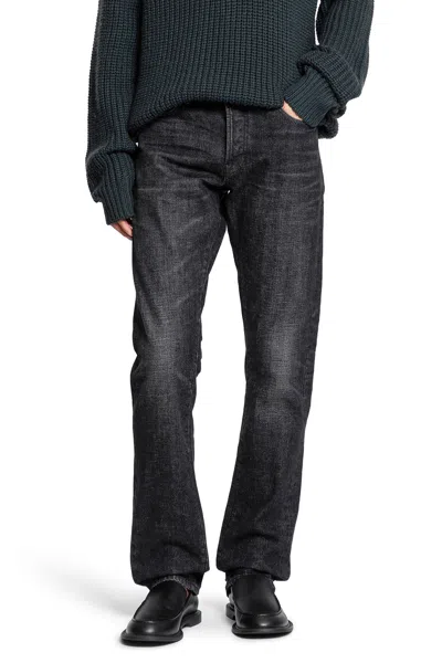 Tom Ford Pantaloni Neri Da Uomo In Black