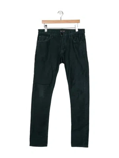 Pre-owned Tom Ford Pants In Blue