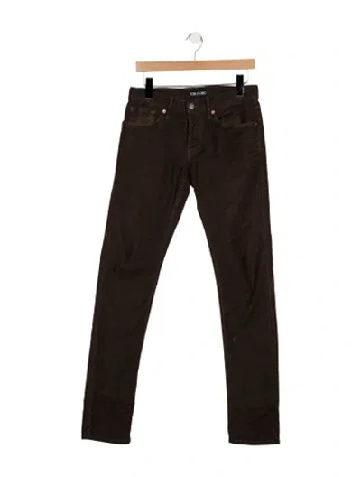 Pre-owned Tom Ford Pants In Brown
