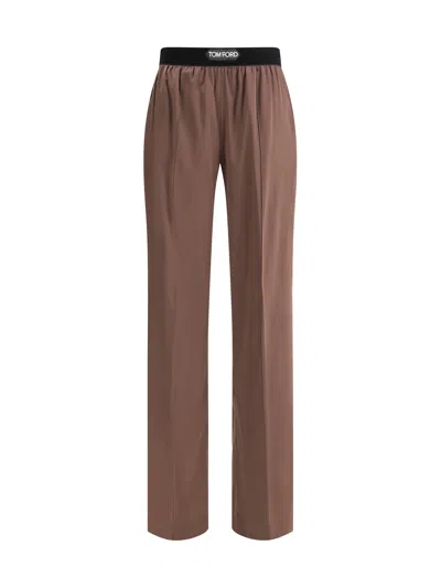 Tom Ford Pant In Brown