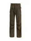 Tom Ford Pleated Cargo Pants In Green