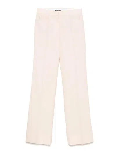 Tom Ford Tailored Trousers With Flared Leg And Comfort In Light Pink