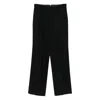 Tom Ford Pleated Trousers In Black