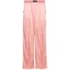 Tom Ford Elastic Waist Casual Pants In Pink