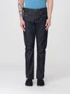 Tom Ford Stonewashed Five-pocket Jeans In Navy