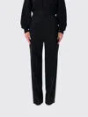 Tom Ford Tailored Wide Leg Wool Trousers In Black