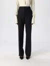 Tom Ford Herringbone Patterned Trousers In Black