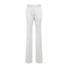 Tom Ford Tailored Trousers With Front Crease And Pockets In White