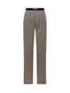 Tom Ford Pants With Polka Dot Print In Gray