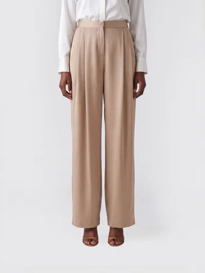 Tom Ford Pants Woman Color Grey In Brown