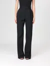 Tom Ford Herringbone Patterned Trousers In Black