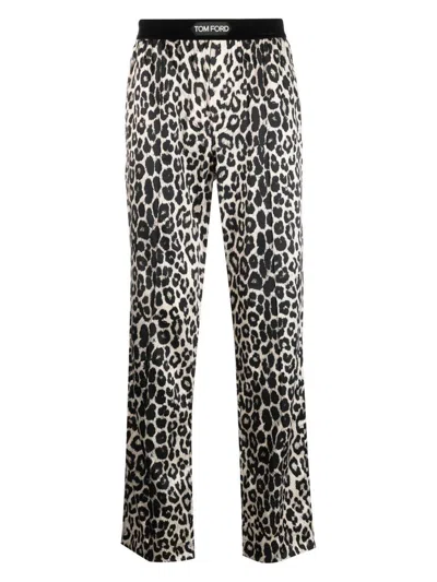 Tom Ford Pantsshorts In Animal Print