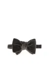 Tom Ford Papillon In Velluto In Gray