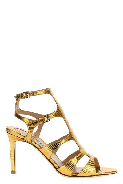 Tom Ford 'paradis' Sandals In Gold