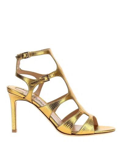 Tom Ford Paradis Sandals In Gold