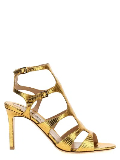 Tom Ford 'paradis' Sandals In Gold