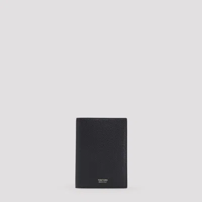 Tom Ford Passport Holder In Black