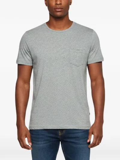 Pre-owned Tom Ford Patch-pocket T-shirt In Gray