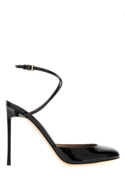 Tom Ford Patent Leather Ankle-strap Pumps In Black
