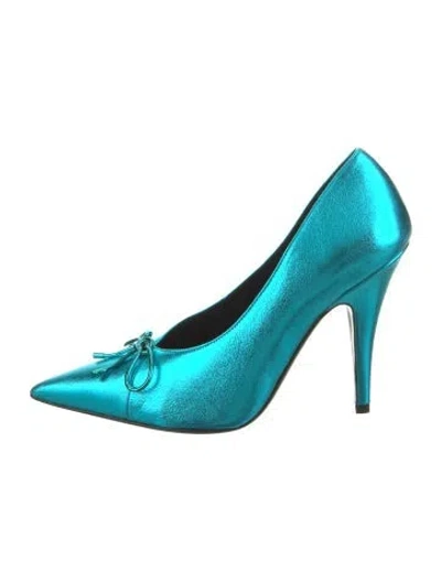 Pre-owned Tom Ford Patent Leather Bow Accents Pumps
