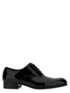 Tom Ford Patent Leather Derby Shoes In Black