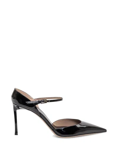 Tom Ford Patent Leather Mary Jane Pumpcalz In Black