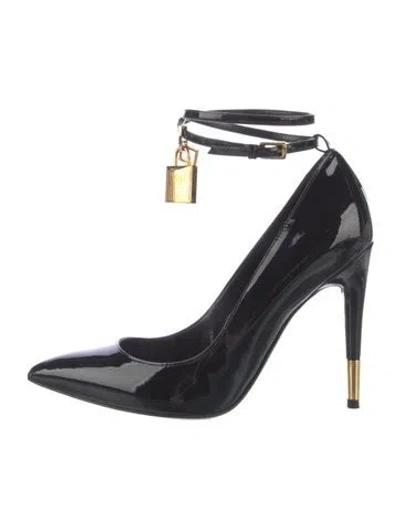 Pre-owned Tom Ford Patent Leather Pumps In Black