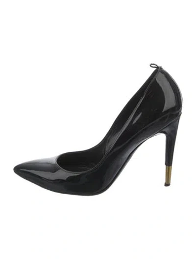 Pre-owned Tom Ford Patent Leather Pumps In Black