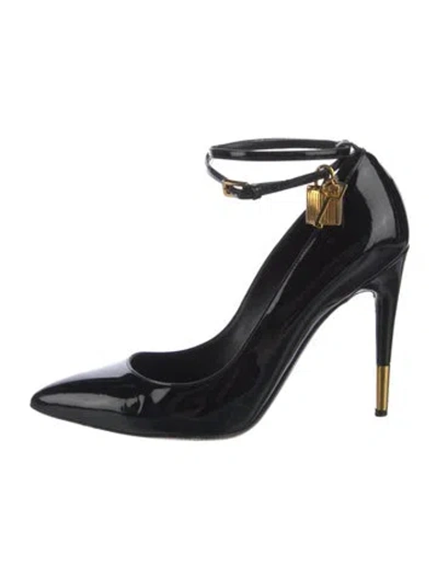 Pre-owned Tom Ford Patent Leather Pumps In Black