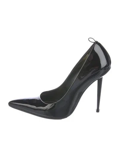 Pre-owned Tom Ford Patent Leather Pumps In Black