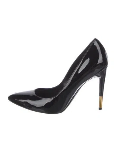 Pre-owned Tom Ford Patent Leather Pumps In Black