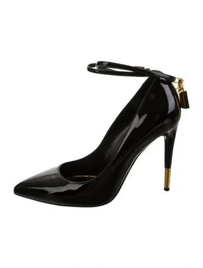 Pre-owned Tom Ford Patent Leather Pumps In Black