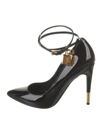 Pre-owned Tom Ford Patent Leather Pumps In Black
