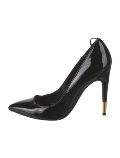 Pre-owned Tom Ford Patent Leather Pumps In Black