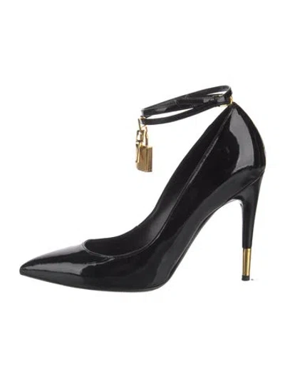 Pre-owned Tom Ford Patent Leather Pumps In Black