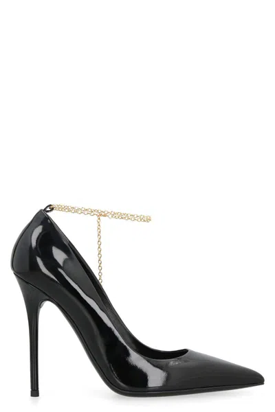 Tom Ford Patent Leather Pumps In Black