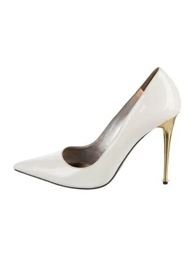 Pre-owned Tom Ford Patent Leather Pumps In Multi