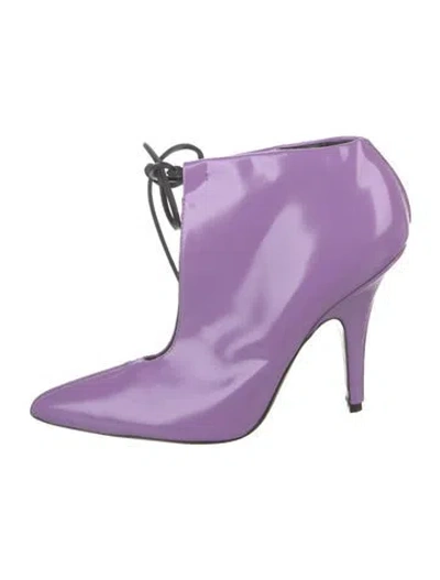 Pre-owned Tom Ford Patent Leather Pumps In Purple