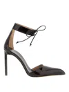 Tom Ford Glossy Pointed Toe Pumps In Red