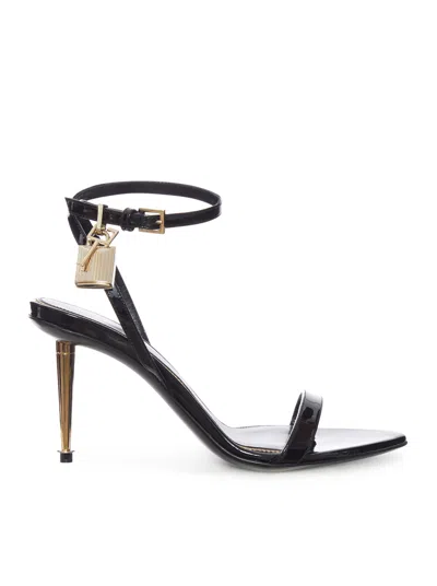 Tom Ford Patent Leather Pumps With High Stiletto Heel In Black