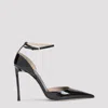 Tom Ford Patent Leather Vertigo Ankle Strap Pump In Multi